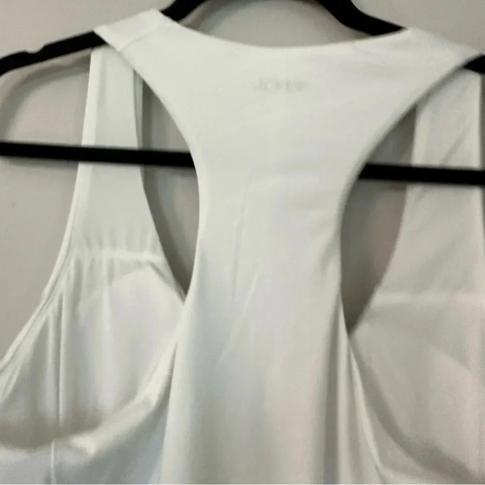 J. Crew Women's White Active CloudStretch Side-Split Sports Dress Size XL NWT